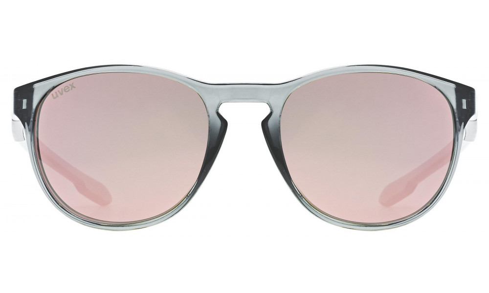 Prillid Uvex LGL 53 smoke / mirror pink - 3