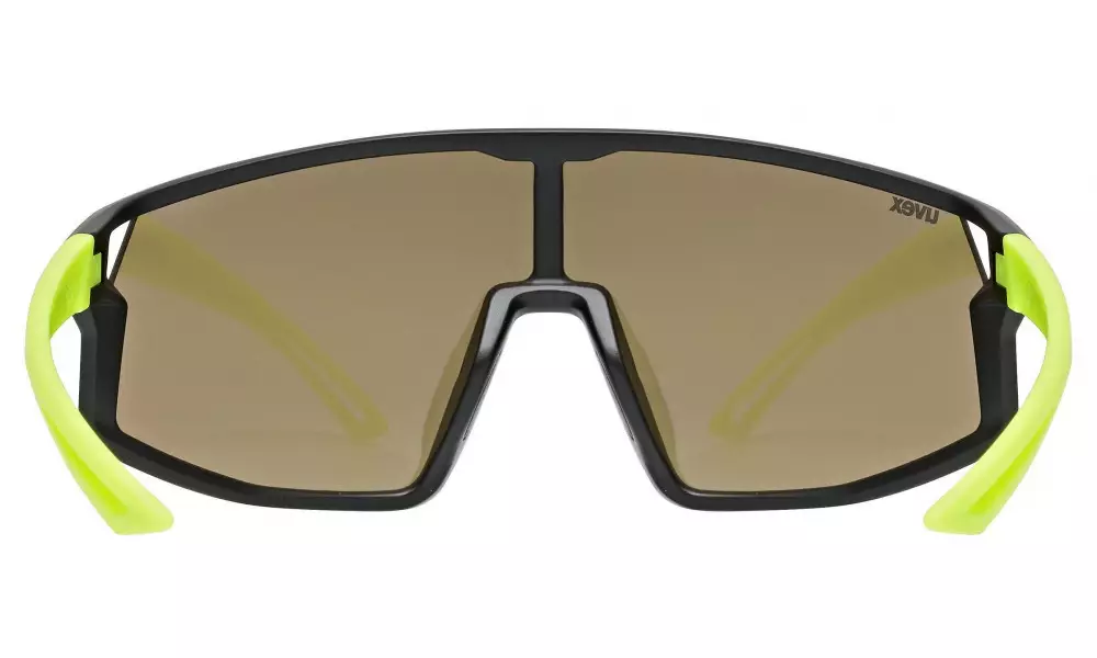 Prillid Uvex skyrise jr. black-yellow matt / mirror yellow - 4
