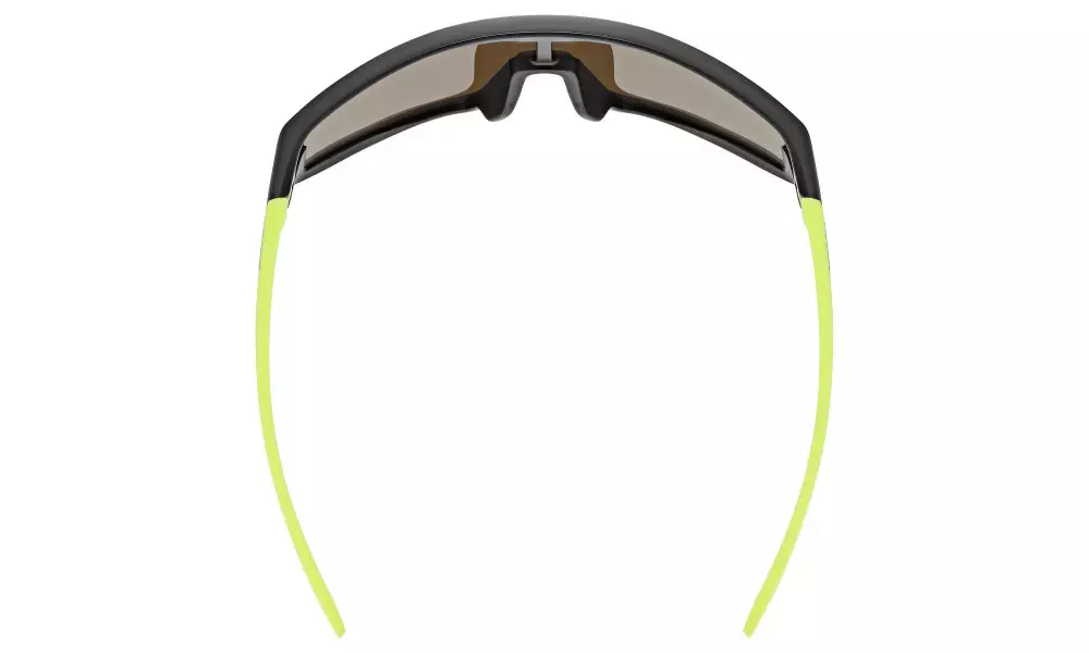Prillid Uvex skyrise jr. black-yellow matt / mirror yellow - 5