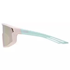 Prillid Uvex skyrise jr. pink-green matt / mirror pink