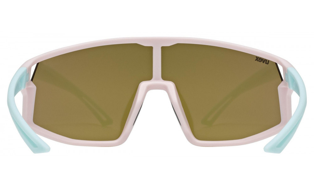 Prillid Uvex skyrise jr. pink-green matt / mirror pink - 4