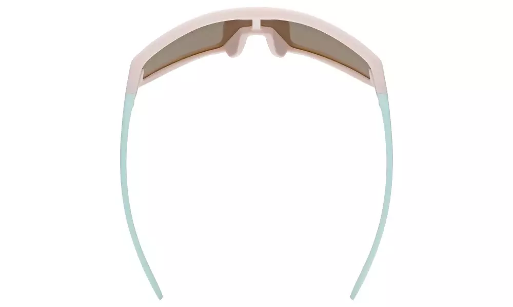 Prillid Uvex skyrise jr. pink-green matt / mirror pink - 5