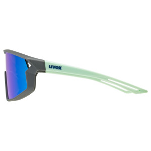 Prillid Uvex skyrise jr. grey-green matt / mirror blue
