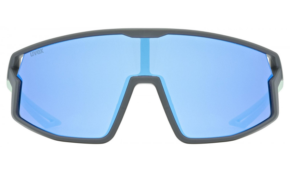 Prillid Uvex skyrise jr. grey-green matt / mirror blue - 3