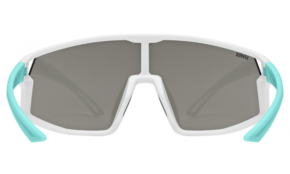 Prillid Uvex skyrise jr. white-green matt / mirror silver - 4