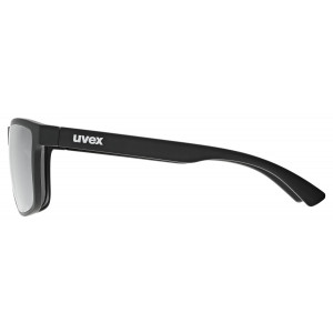 Prillid Uvex rookie black matt / mirror silver