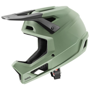 Kiivri Uvex ravage moss green-black matt