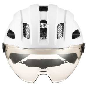 Kiivri Uvex stride visor white matt