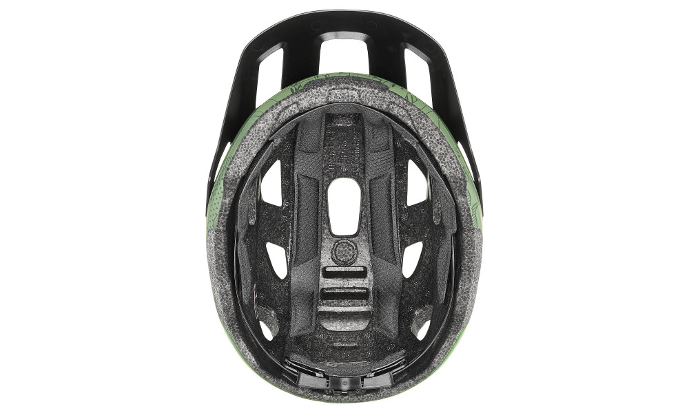 Kiivri Uvex react jr. moss green altimeter matt - 4