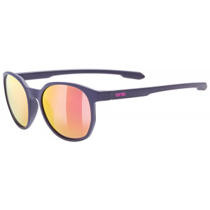 Prillid Uvex LGL 54 blue matt / mirror purple