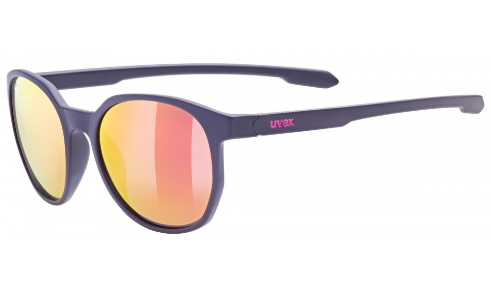 Prillid Uvex LGL 54 blue matt / mirror purple - 1