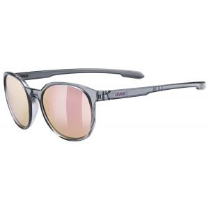Prillid Uvex LGL 54 smoke / mirror pink