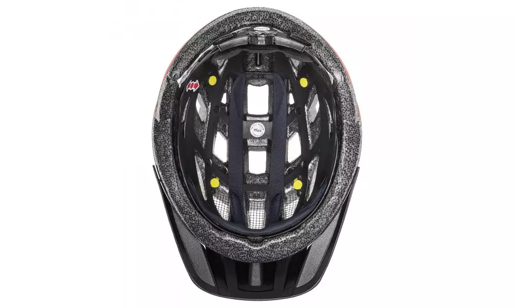 Kiivri Uvex i-vo cc MIPS black-red matt - 4
