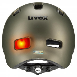 Kiivri Uvex city 4 green smoke matt