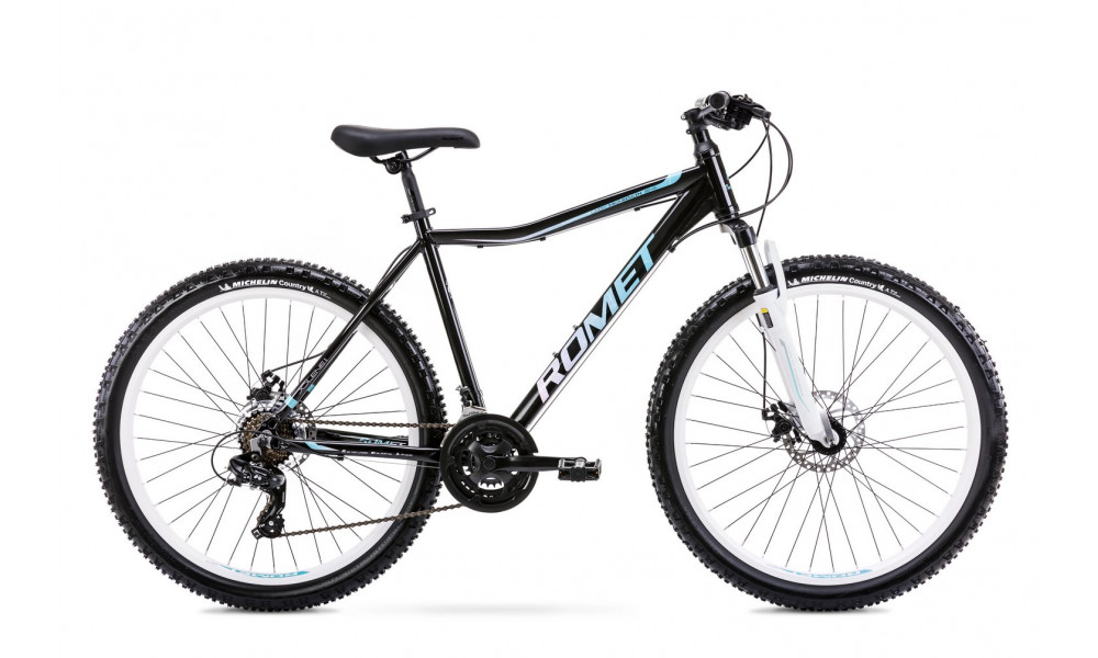 Jalgratas Romet Jolene 6.2 2025 black-green-violet - 6