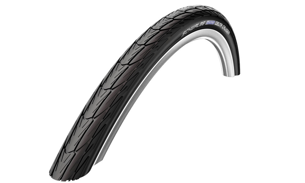 Väliskumm 26" Schwalbe Delta Cruiser HS 431, Active Wired 37-590 Black 