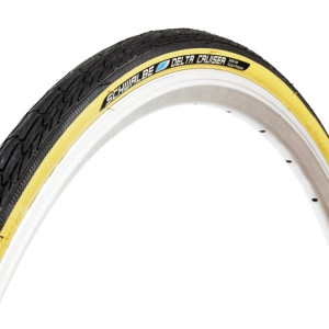 Väliskumm 28" Schwalbe Delta Cruiser HS 431, Active Wired 28-622 / 700x28C Gumwall