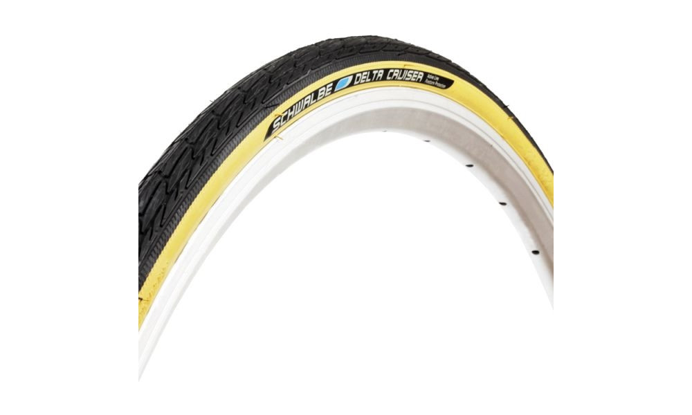 Väliskumm 28" Schwalbe Delta Cruiser HS 431, Active Wired 28-622 / 700x28C Gumwall 