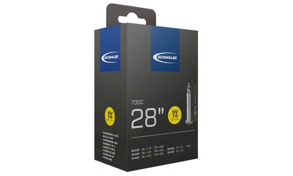 Sisekumm 27/28" Schwalbe SV16 Long (28-622/32-630) 