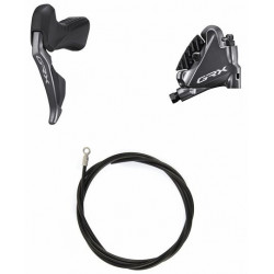 Ketaspidur esimene Shimano GRX Di2 ST/BR-RX815