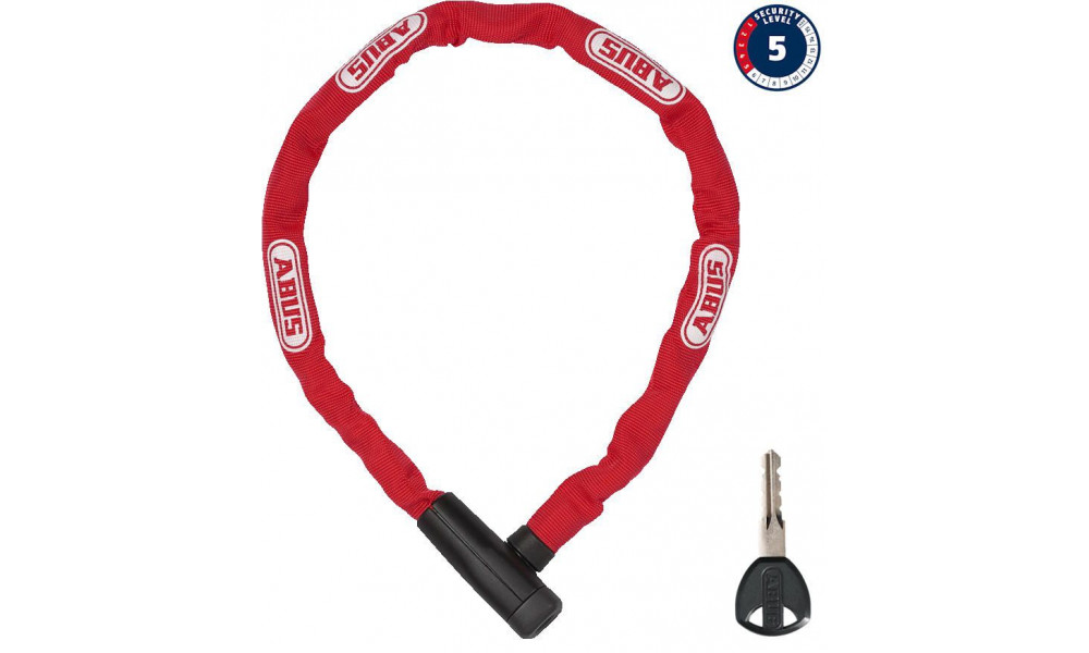 Lukk Abus Steel-O-Chain 5805K/75 RD 