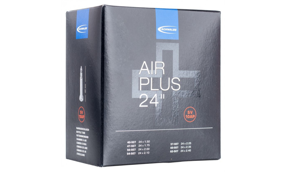 Sisekumm 24" Schwalbe SV10AP Air Plus (40/62-507) 