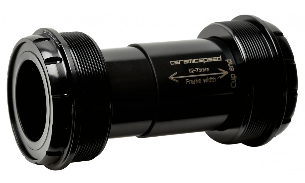 Keskjooksud CeramicSpeed Coated T47 / Threaded 47X73 for SRAM DUB 29 mm black (110446) 