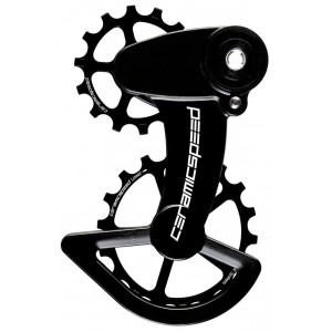 Litrid CeramicSpeed Oversized X for SRAM Force1/Rival1 T3 Clutch Alloy 607 stainless steel black (106351)