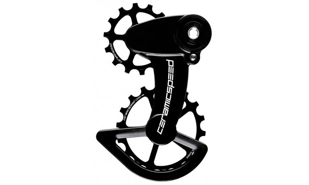 Litrid CeramicSpeed Oversized X for SRAM Force1/Rival1 T3 Clutch Alloy 607 stainless steel black (106351) 