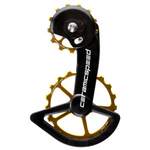 Litrid CeramicSpeed Oversized X for Shimano GRX810/815/Ultegra RX800/805 Alloy 607 stainless steel gold (110198)