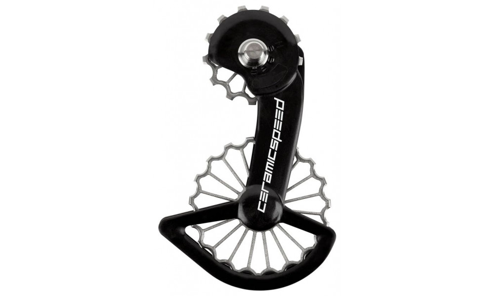 Litrid CeramicSpeed Oversized 3D Printed Hollow Titanium for Shimano 9100/R8000 Series 07 Coated (106320) 