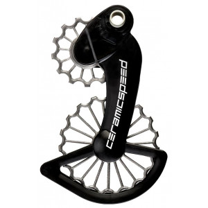 Litrid CeramicSpeed Oversized 3D Printed Hollow Titanium for Campagnolo 11s Mechanical/EPS 07 Coated (104066)