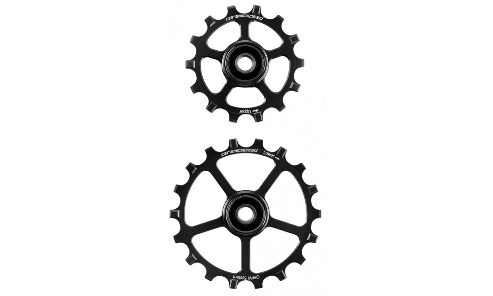Litrid CeramicSpeed Oversized (spare) Alloy 607 stainless steel black (108297) 