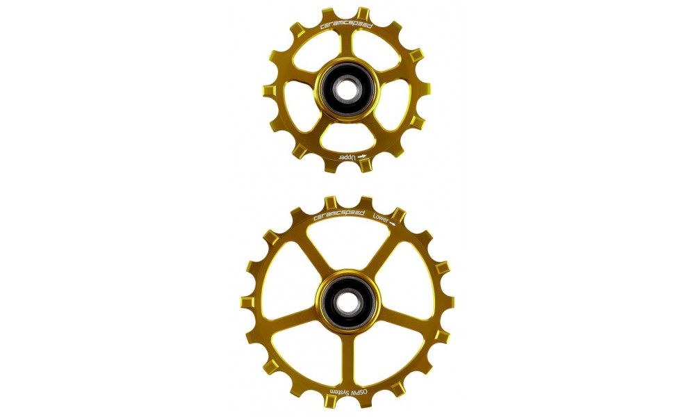 Litrid CeramicSpeed Oversized (spare) Coated Alloy 607 gold (108300) 