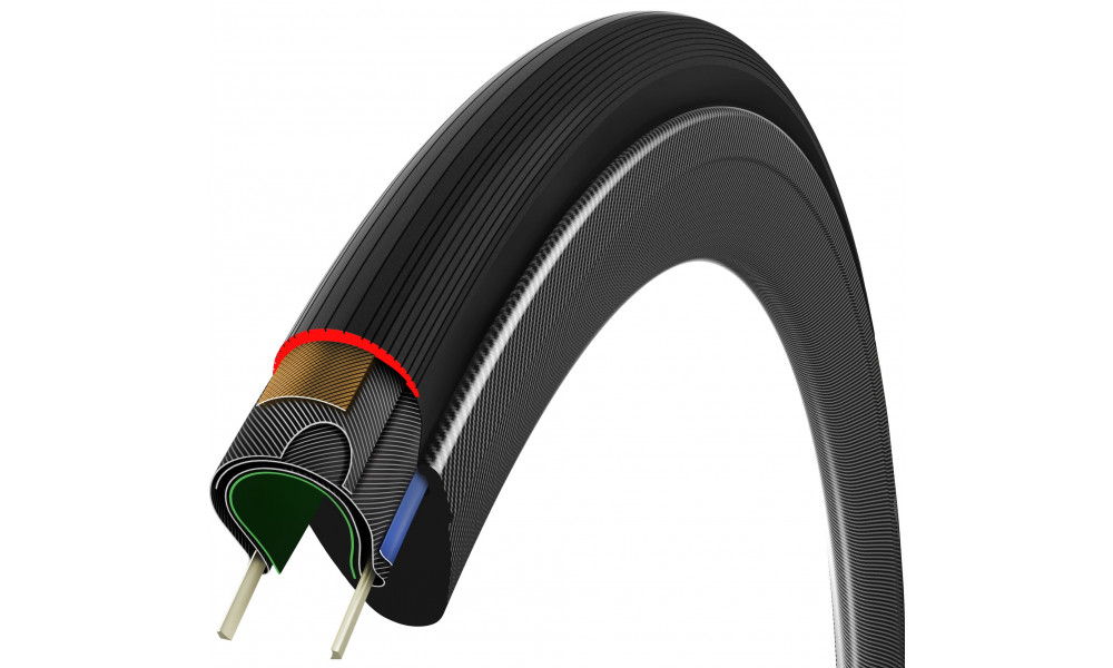 Rehv 28" Vittoria Corsa N.EXT G2.0 TLR 700x29c / 29-622 black (wide rim) - 3