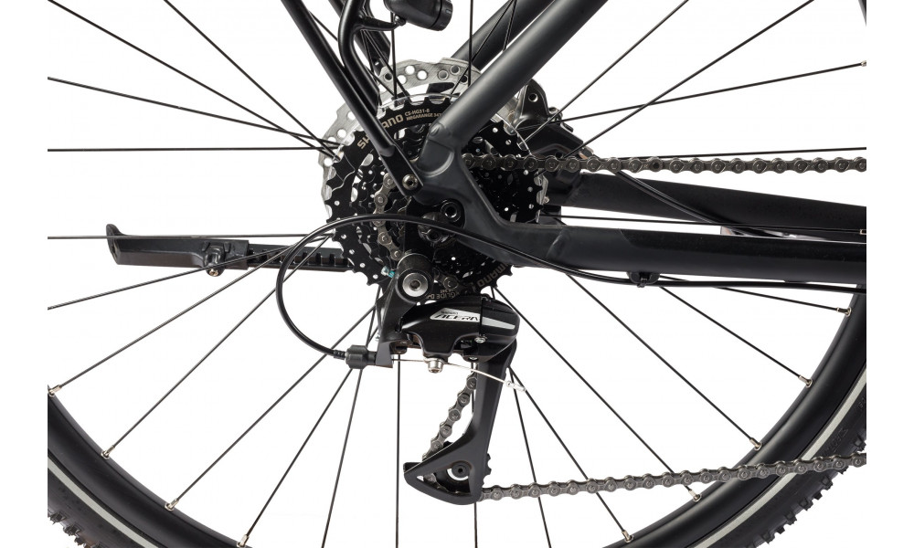 Jalgratas Unibike Flash EQ LDS 2025 black - 6