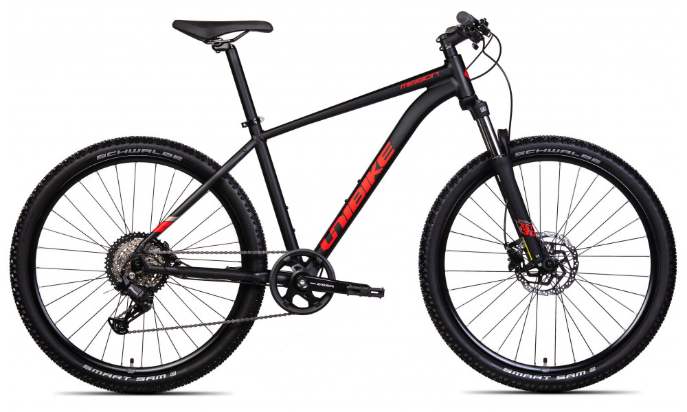 Jalgratas Unibike Mission 27.5 2025 black 