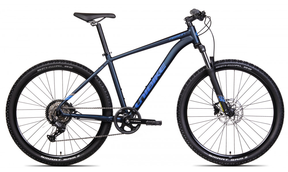 Jalgratas Unibike Mission 27.5 2025 dark blue - 1