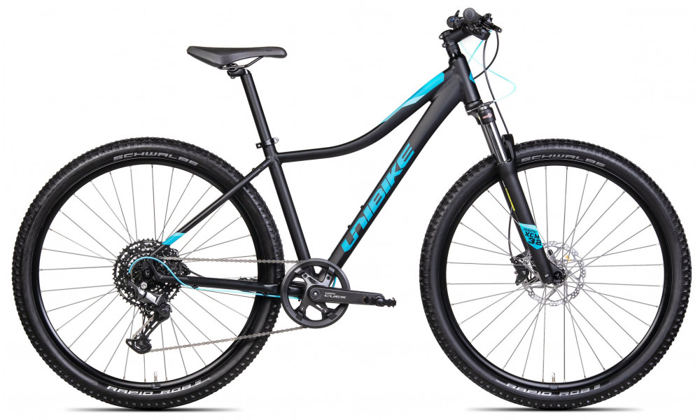 Jalgratas Unibike Fusion LDS 29 2025 black-turquoise 