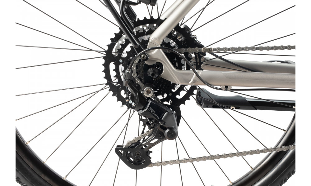 Jalgratas Unibike Explorer LDS 2025 graphite - 3