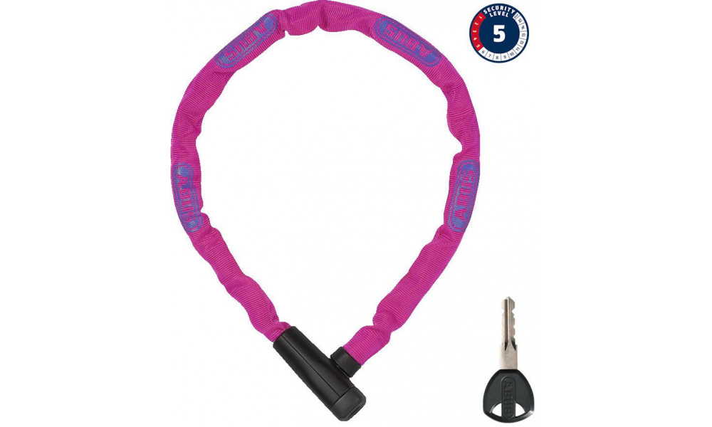 Lukk Abus Steel-O-Chain 5805K/75 pink 