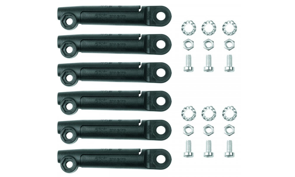 Poritiibide kinnitusadapter SKS ESC for 4.5 mm U Stays (6pcs.) - 1