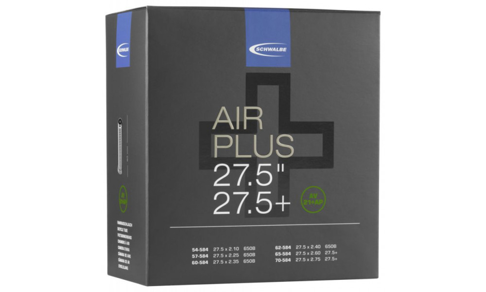 Sisekumm 27.5+ Schwalbe AV21+AP Air Plus (54/70-584) 
