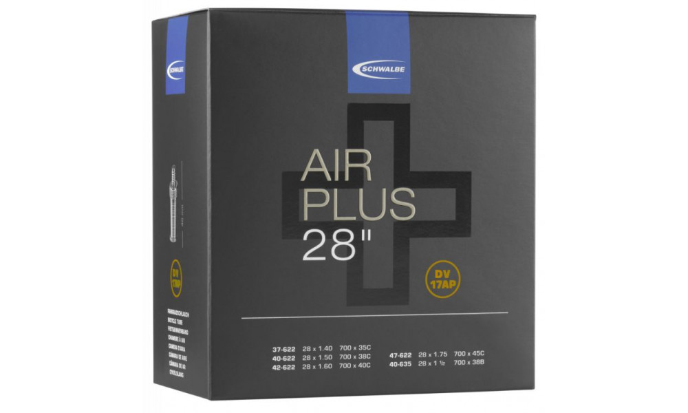 Sisekumm 27/28" Schwalbe DV17AP Air Plus (37/47-622) 