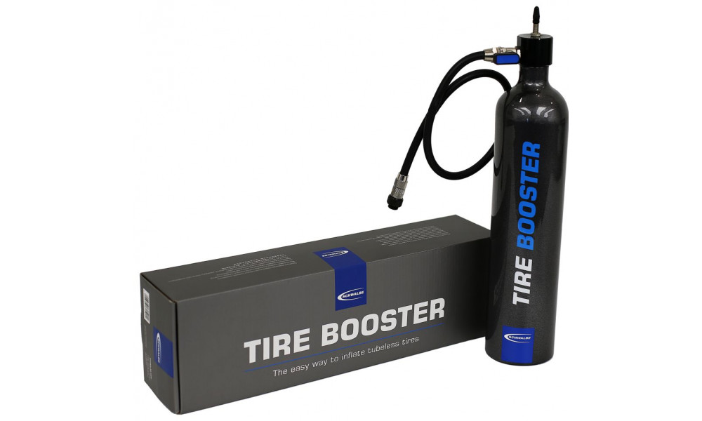 Tööriist Schwalbe Tire Booster Tubeless SV reusable with mounting strap - 1
