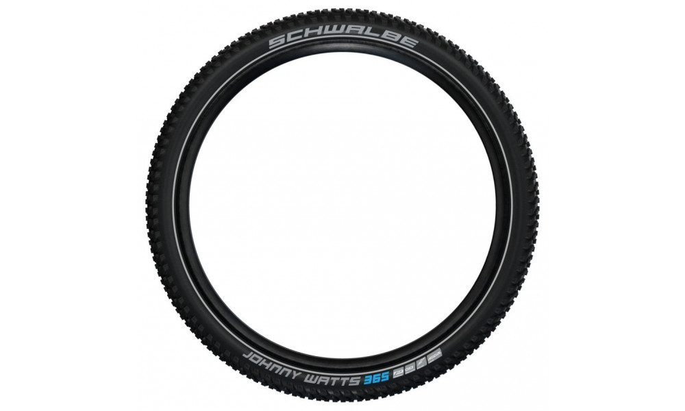 Väliskumm 27.5" Schwalbe Johnny Watts 365 HS 618, Perf Wired 60-584 / 27.5x2.35 DD Addix 4Season Black-Reflex - 3