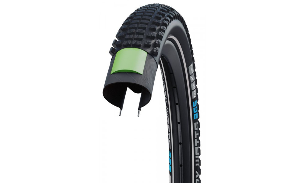 Väliskumm 27.5" Schwalbe Johnny Watts 365 HS 618, Perf Wired 65-584 / 27.5x2.60 DD Addix 4Season Black-Reflex - 4