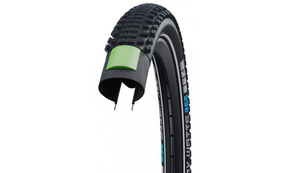 Väliskumm 29" Schwalbe Johnny Watts 365 HS 618, Perf Wired 60-622 / 29x2.35 DD Addix 4Season Black-Reflex - 4