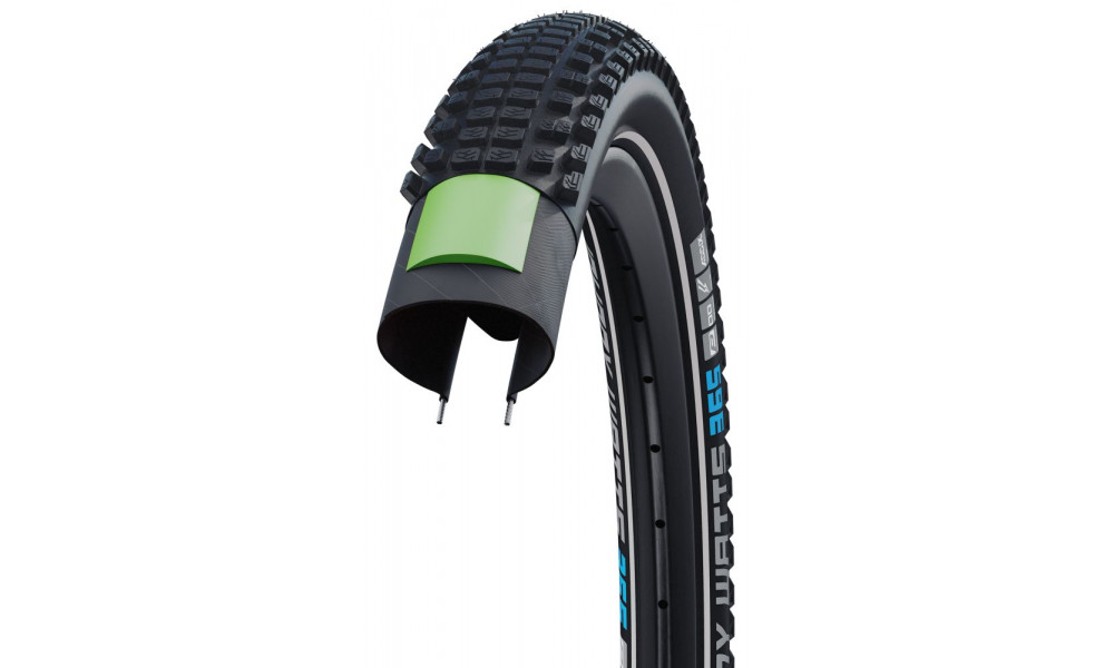 Väliskumm 29" Schwalbe Johnny Watts 365 HS 618, Perf Wired 65-622 / 29x2.60 DD Addix 4Season Black-Reflex - 4