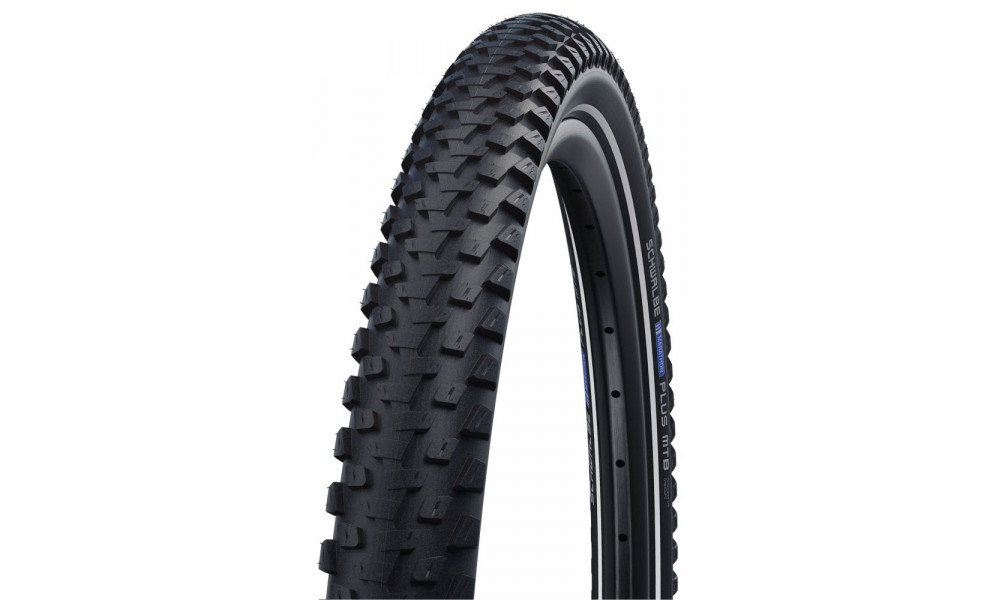 Väliskumm 27.5" Schwalbe Marathon Plus MTB HS 468, Perf Wired 60-584 / 27.5x2.35 Addix Black-Reflex - 1